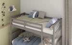 Detachable Grey Bunk Bed by Flair Koop