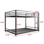 Heavy Duty Full Over Full Bunk Bed Frame