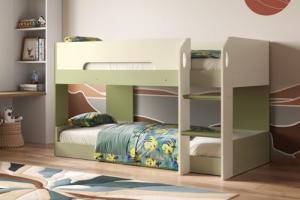 Flair Mystic Low Pod Mini Bunk Bed - Khaki