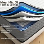 Matoresu 25Cm Double Innerspring Hybrid Mattress