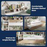 Flair Furnishings Kids Triple Bunk Bed with Trundle