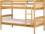 Seconique Albany Antique Pine Single Bunk Bed