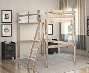 Beige Small Double Bunk Bed by Strictly Beds&Bunks