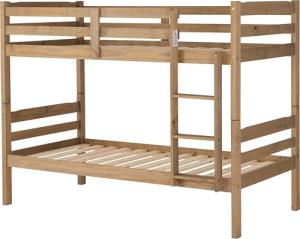 Seconique Panama Single Bunk Bed in Natural Wax