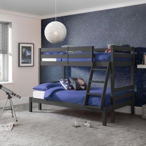 Julian Bowen Merlin Anthracite Triple Sleeper Bunk