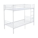Panana Twin Over Twin Metal Bunk Bed Frame