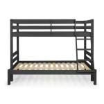 Julian Bowen Merlin Anthracite Triple Sleeper Bunk