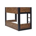 Rustic Black Julian Bowen Solomon Bunk Bed