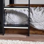 Rustic Black Julian Bowen Solomon Bunk Bed
