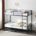 Heavy Duty Twin Over Twin Metal Bunk Bed