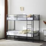 Heavy Duty Twin Over Twin Metal Bunk Bed