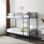 Heavy Duty Twin Over Twin Metal Bunk Bed
