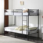 Heavy Duty Twin Over Twin Metal Bunk Bed