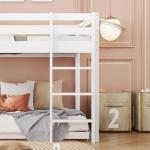 Merax Adjustable Bunk Bed with Slide and Ladder