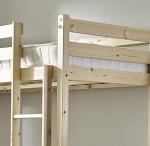 Icarus Bunk Bed with Table, Chair, Bookcase
