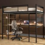 Denver High Sleeper Bunk Bed with LED Lights