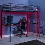 X-Rocker Icarus XL High Sleeper Bunk Bed