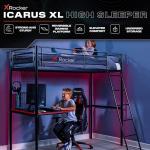 X-Rocker Icarus XL High Sleeper Bunk Bed
