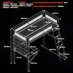 X-Rocker Icarus XL High Sleeper Bunk Bed