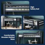 Flair Furnishings Kids Mid Sleeper Bed with Storage