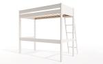 Noomi Tera Solid Wood White High Sleeper Bed