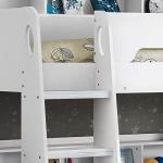 Wooden Bunk Bed with Storage Drawers and Mattresses