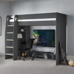 Julian Bowen Nebula Gaming Bunk Bed with Desk