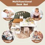 EINHOM Kids Bunk Bed with Desk and Drawers