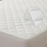 Quilted Single Mattress Protector With Deep Skirt