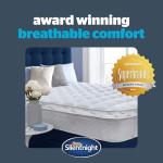 Extra Thick Bunk Bed Mattress Topper 190X90Cm