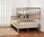 Panana Triple Bunk Bed in Grey - Solid Pine