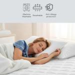 Comfortable Double Mattress Protector With Deep Skirt