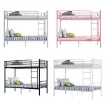 Panana Modern White Twin Bunk Bed Frame