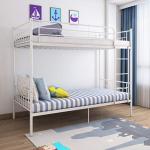 Panana Modern White Twin Bunk Bed Frame