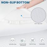 Memory Foam Mattress Topper With Washable Cover