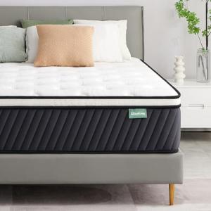 European Double Memory Foam Hybrid Mattress - 12 Inch