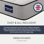 Sleep Concepts Reflex Hybrid Foam Mattress Options