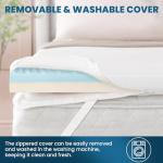 Frideko 7Cm Memory Foam Mattress Topper For Single Beds