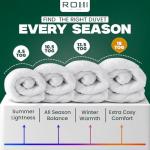Rohi Anti Allergy 15 Tog Duvet With Pillows