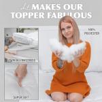 Sapphire 10 Cm Thick Quilted Mattress Topper