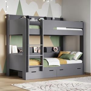 Grey Flair Eddie Storage Bunk Bed