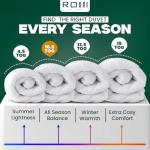 Rohi Anti Allergy 10 5 Tog Duvet With Pillows