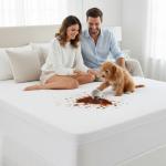 Waterproof Mattress Protector With Deep Stretch Skirt