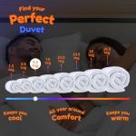 Super King Microfibre Duvet Quilt 4 5 Tog