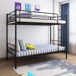 Panana Metal Twin Bunk Bed Frame - 3FT
