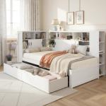 Multifunctional Bunk Bed With Trundle And Storage