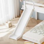 Kids Wooden Bunk Bed With Slide And Stairs