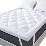Extra Thick Double Mattress Topper With Hypoallergenic Filling