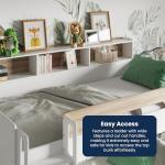 Flair Furnishings Kids Triple Bunk Bed with Trundle