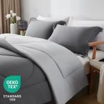 Cozy Double Duvet Set With Reversible Shams